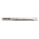 3/4" Wide 1-1/8" Hex Shank Narrow Hex Flat Chisel - 12 Inch Long