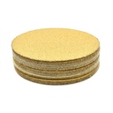 60 Grit 5" Diameter No-Hole H&L Sanding Paper - 25/Pack (Ceramic Aluminum Oxide)