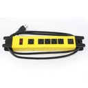 Heavy-Duty Metal Power Strip, 6 Outlet, 6ft Cord, 14AWG, ETL (RVA1543)