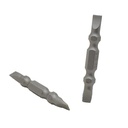 25 Display Pack - Slotted Double End Screwdriver Bits - 2" Long - 5mm Wide Slot