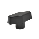 2" T Knob 3/8 -16