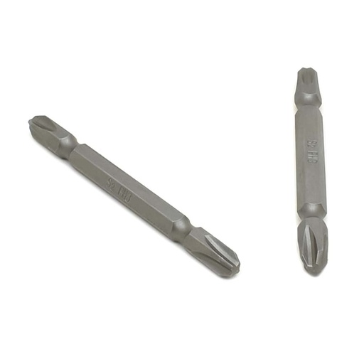 25 Bulk - 3# Phillips Double End Screwdriver Bits - 3" Long