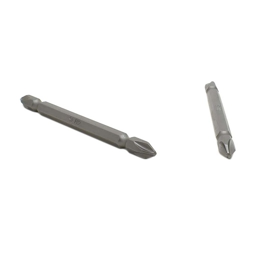 10 Display Pack - 2# Phillips Double End Screwdriver Bits - 4" Long