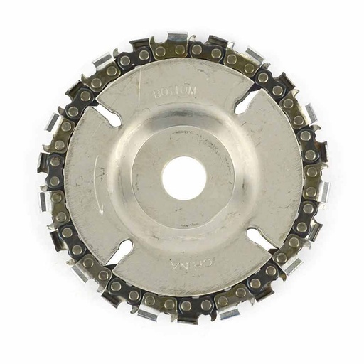 22 Tooth 4" Fine Cut Grinder Disc and Chain - 5/8" Arbor