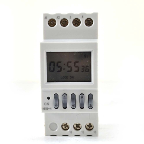 Programmable Digital Timer Switch 110v AC 16A Automatic Factory School Bell Control Instrument – 40 Groups