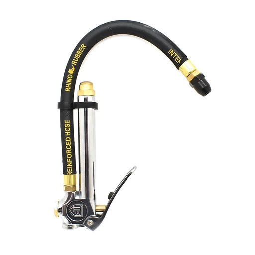 Tire Inflator TF3000 with Straight-in Tapered Chuck T46 Steel Braided Whip