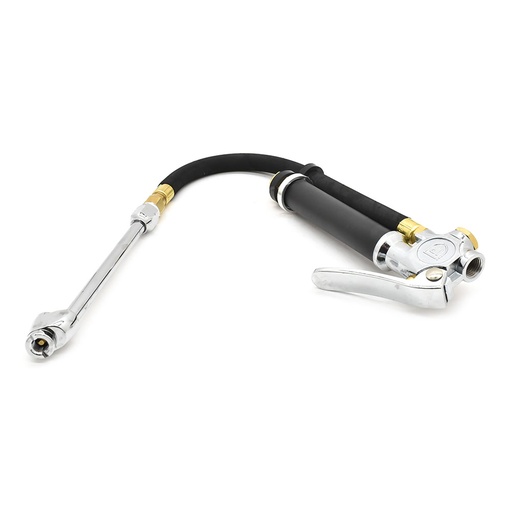 T5000 Inflator with 6" Ext Truck Chuck T37 with 12" whipend - Steel Braided