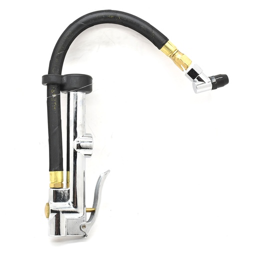Tire Inflator TF9000 with Angled Tapered Chuck T35 Steel Braided Whip