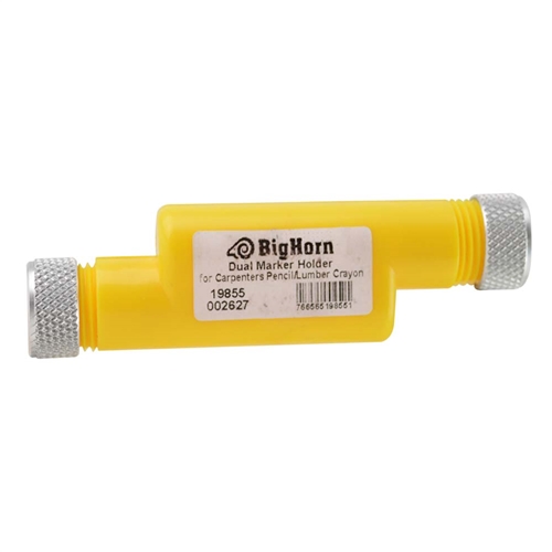 Dual Marker Holder for Carpenters Pencil/Lumber Crayon