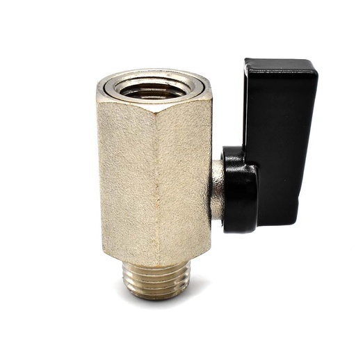 Brass Ball Valve - 1/4" FPT x 1/4" MPT (9423006)