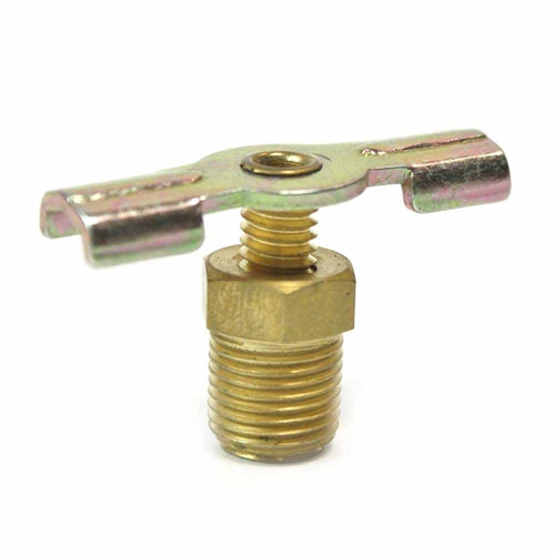 Drain Cock Valve - 1/8" MPT - Wing Flange Type (4401230)