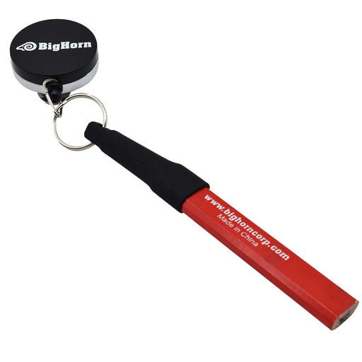 Heavy Duty Retractable Pull Pen & Pencil Holder with Pencil