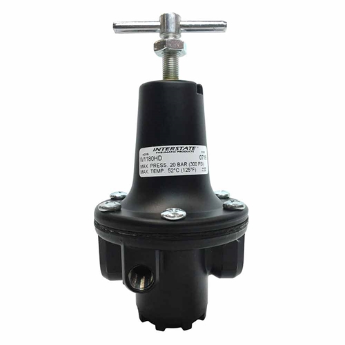 1/2" Large "T" Handle Regulator 0-250 PSI with Gauge - Made in USA