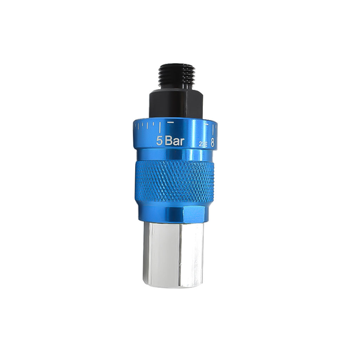 1/4" NPT 90-115 PSI Adjustable In-Line Pressure Regulator