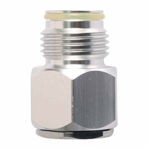 In CO2 Disposable (3/8-24 UNF) Mini Tank to Out CO2 Paintball (G1/2-14) Tank Adapter 