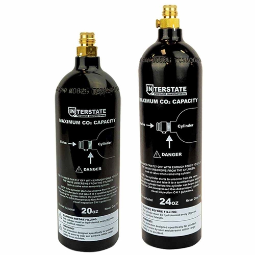 20 Oz  & 24 OZ CO2 DOT Paintball Tank Kit