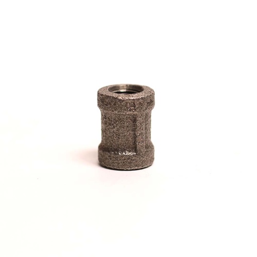 1/8" Black Steel Coupling