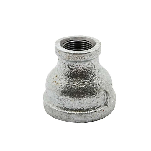 1/2" x 1/8" Galvanized Steel Reducer Coupling