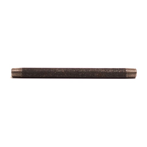 1/8" X 5" Black Steel Nipple