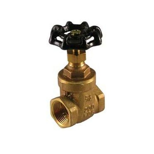 1/2" IPS Brass Gate Valve