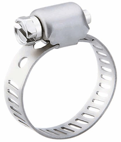 #4M All Stainless Steel Mini Worm Gear Hose Clamp (7/32" to 5/8") (10/PACK)