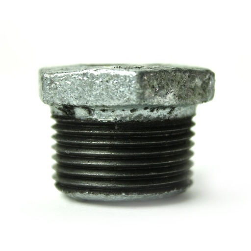 3/4" x 1/4" Galvanized Steel Hex Bushing