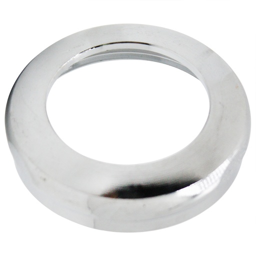 117-T 1-1/2" x 1-1/4" Tubular Brass Slip Joint Nut with Washer - Chrome Plated