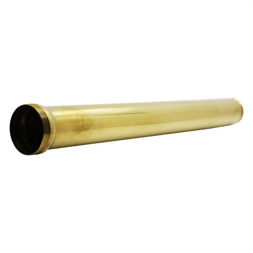 167-T 1" x 1-1/8" x 10" Brass Overflow Tube