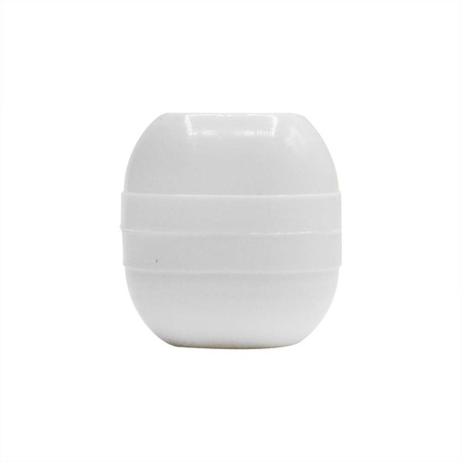 185-T Plastic Toilet Bolt Caps - White Oval