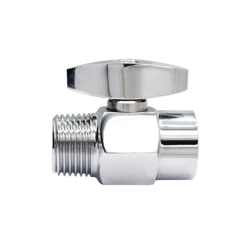 225-T Brass Shower Water Volume / Flow Control - Chrome