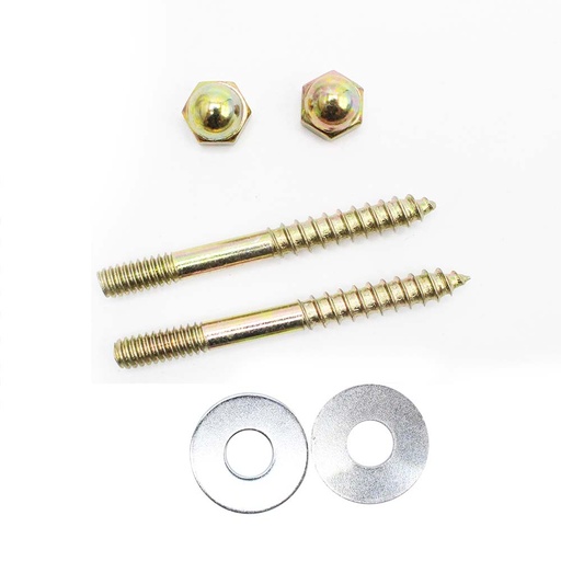 241-T 1/4" x 2-1/2" Closet Screw Set