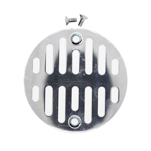 249-T 3-3/8 in. Screw-In Shower Drain Strainer w/ 10-24 x 1/2" Screws