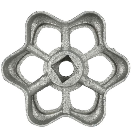 286-T 1/4" Square Broach Outdoor Faucet Wheel Handle