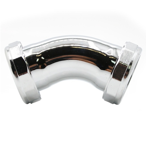 361-T 1-1/4" Slip Joint Tubular 45 Elbow - Chrome Plated Brass