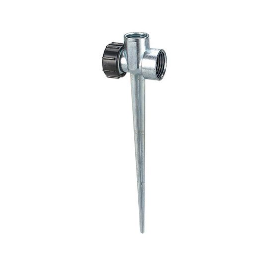 386-T Zinc Flow-Through Spike Base for 1/2" Sprinkler Heads 