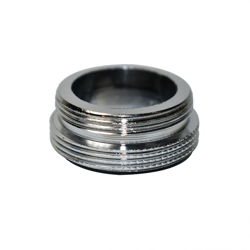 401-T Aerator Adapter Standard Lead-Free Brass 55/64 Inch-27T x 15/16 Inch-27T