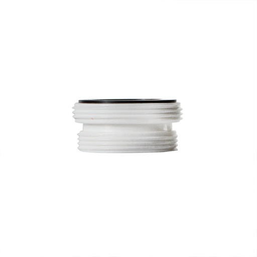 402-T Aerator Adapter Standard Plastic 55/64 Inch-27T x 15/16 Inch-27T
