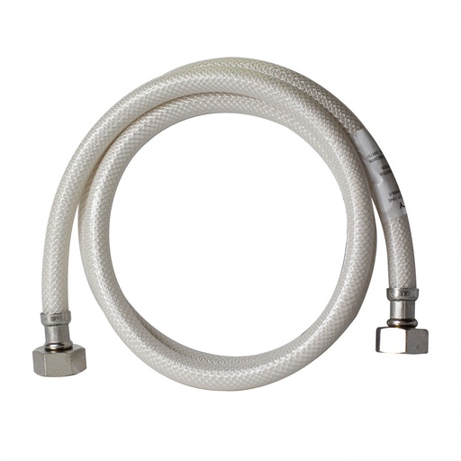 446-T 3/8" Comp x 1/2" FIP Flexible Braided PVC 48" Extended Faucet Riser