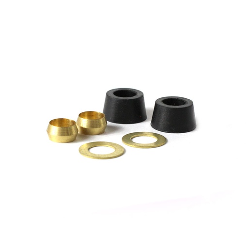 537-T 23/32" O.D. X 3/8" Hole Cone Washer with 3/8" Compression Sleeve