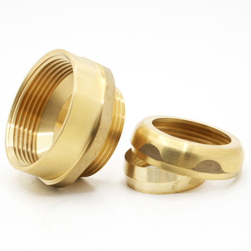 598-T 1-1/2" x 1-1/4" Male Brass Trap Adapter