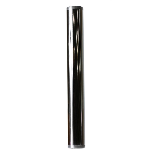 633-T 1-1/2" X 12" Chrome Plated Brass Tubular Extension Tube Threaded Both Ends - 22 Gauge