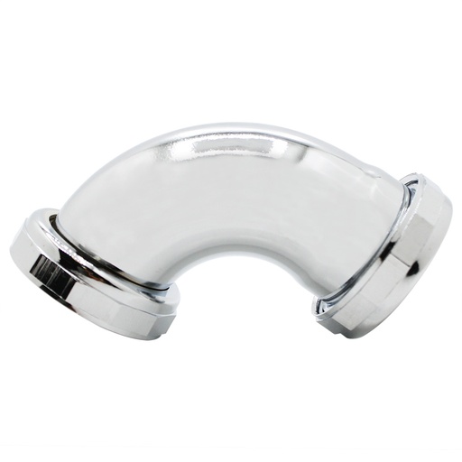 667-T 1-1/2" Chrome Plated Brass Tubular Repair Trap Elbow
