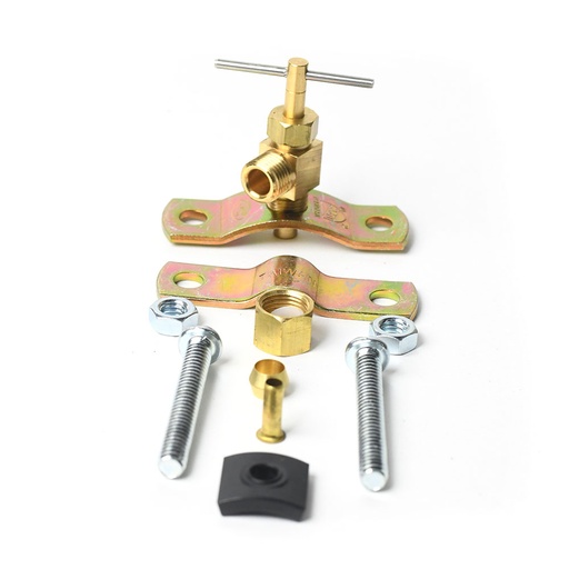 702-T Self Tapping Saddle Valve with 1/4 Inch Compression Outlet 