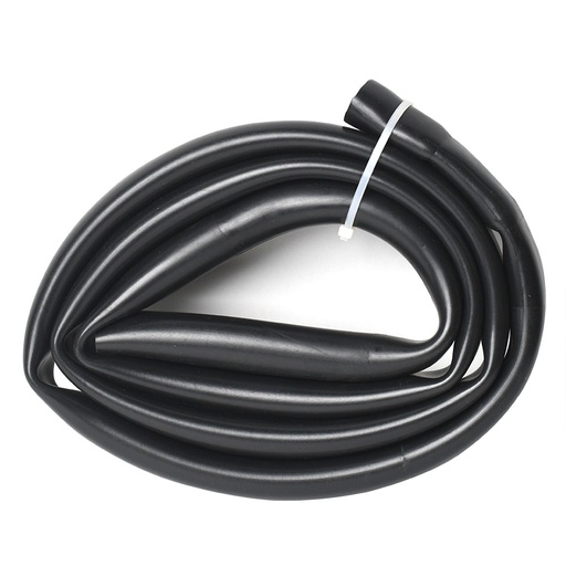 745-T 6ft Rubber Washing Machine Discharge Hose - Black