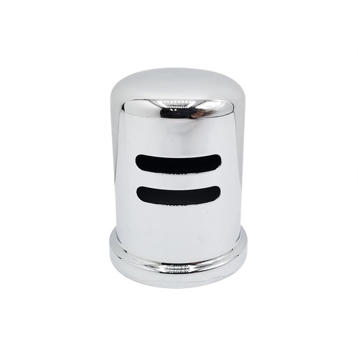 892-T Heavy-Duty Brass Flanged Kitchen Dishwasher Air Gap Cap - Chrome