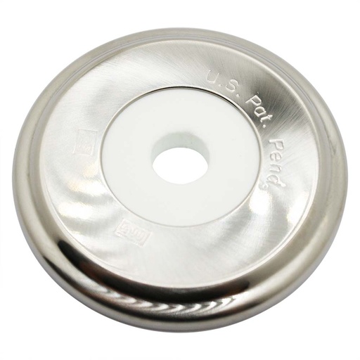 918-T Universal Tub Spout Ring with Foam Insert - Satin Nickel