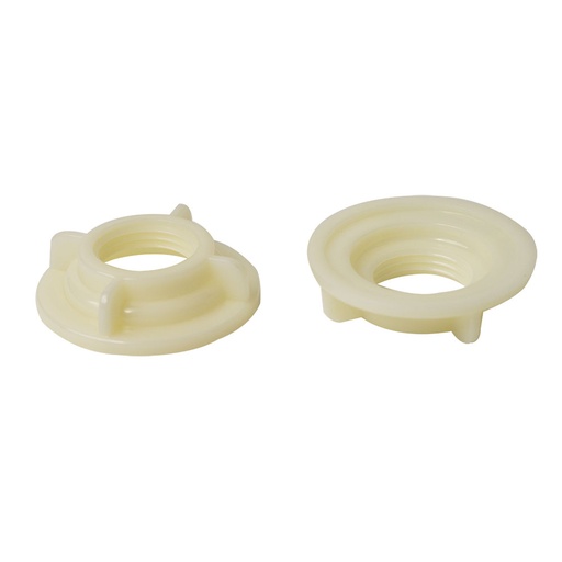 997-T 1/2" IPS Plastic Faucet Locknut - (2-Pack)
