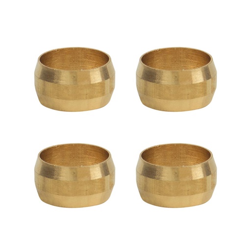1053-T 60-C 1/2" Comp Lead-Free Brass  Sleeve 4/Pack
