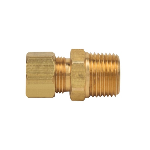 1091-T 68-C 3/8" Comp  x 3/8"  MIP Lead-Free Brass  Adapter