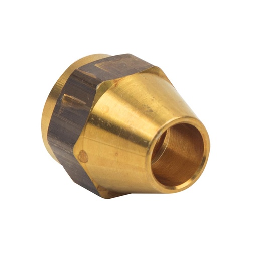 1106-T #41-F 3/8" Brass Flare Nut 2/Pack 